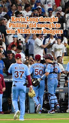 Phillies hitting coach Kevin Long thought the team “did enough to win” their series against the Dodgers, but simply came up short. 🎥 by Scott Lauber / Staff ✂️ by Sam Gregg / Staff 📸 by Yong Kim / Staff #phillies #ringthebell #baseball #ringthebell #reels #fyp #foryou | Philly Sports