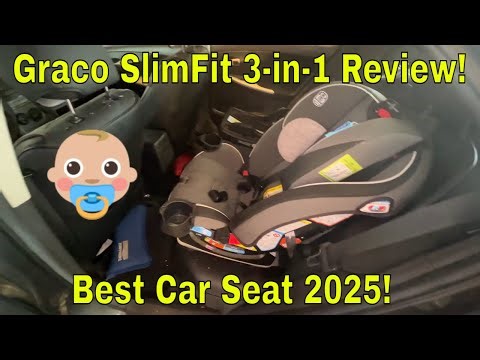 Graco SlimFit 3-in-1 Convertible Car Seat Review! How to Install Front Facing! Best Car Seat 2025!