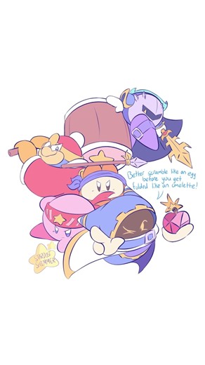 Magolor thinks he's on the team! #comicdub #kirby