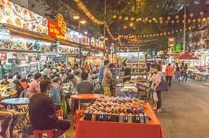 Jalan Alor in Kuala Lumpur, Malaysia