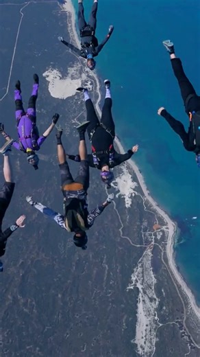 3.8K views · 97 reactions | Burn Perspective cruising up Western Australia's coastline during a Freefly skills camp at Skydive Jurien Bay - Perth.  @tommy_siera | @burnperspective #freefly #skydivingaustralia | Australian Parachute Federation | Facebook