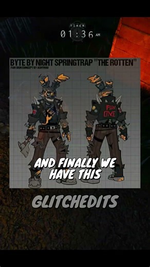 ALL FANMADE SKINS IN ROBLOX BITE BY NIGHT #roblox #bitebynight #fnaf #shortsviral