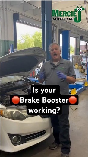Is Your Brake Booster Working? #auto #mechanic #carpart #fyp #brakes #brakesystem #autorepair