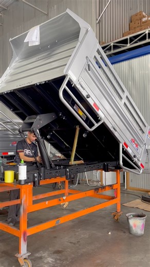 กระบะดั้มพ์ตรงรุ่นไฮลักซ์รีโว่ทำสีตรงรุ่น #ปิคอัพดั้มพ์rrs | กระบะดั้มพ์rrs สาขาปทุมธานี ลาดหลุมแก้ว