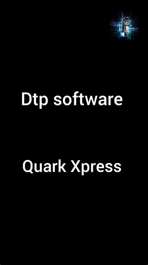 Dtp software | Quark Xpress | the fast enter #shorts