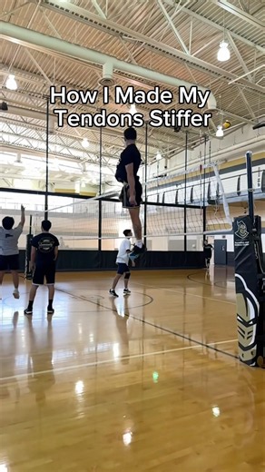 How I my tendons stiffer #verticaljumptraining