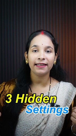 3 Hidden Settings 😱🤯