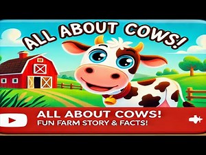 🐄 All About Cows! Interactive Video for Ages 2-5! Learn & Explore with a Fun Farm Story 🐮🌾