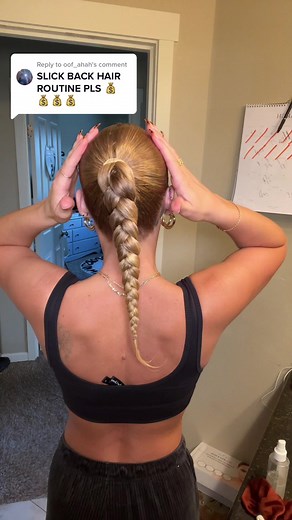 Replying to @oof_ahah MY SLICK BACK HAIR ROUTINE ‼️‼️‼️ #fyp #hairstyle #hairtutorial #hairtok #transformation #hairstyles #slickupyourlook