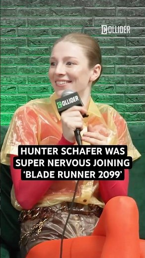 Hunter Schafer Was Super Nervous Joining Blade Runner 2099 #hunterschafer #bladerunner
