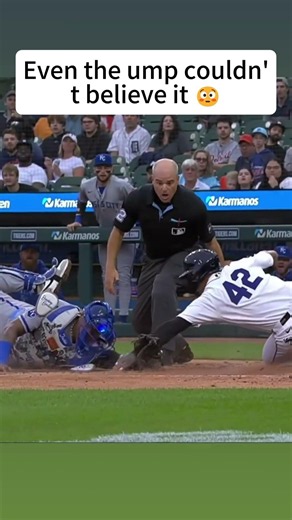 Even the Ump Couldn't Believe It ⚾😳#baseball #baseballhighlights #sports #pitcher