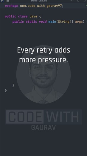 Why Retry Makes Things Worse, Backend Failure Explained