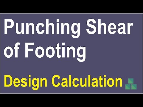 Punching Shear of Footing | Shear Design Worked Example | Structural Guide