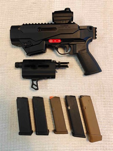 ⚠️ BINARY Ruger PC Charger – 9MM / Breaks Down ⚠️