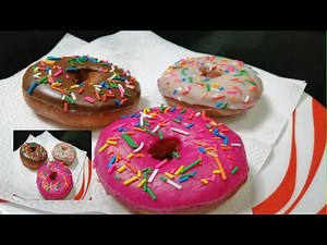 How to make doughnut with icing recipe