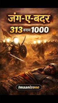 Battle of Badr 🔥 313 Muslims vs 1000 Enemies | First Battle in Islamic History#battleofbadr#ramadan