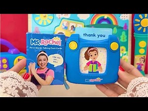 Ms RACHEL First Words Talking Flash Cards | ASMR Satisfying Video Unboxing #msrachel