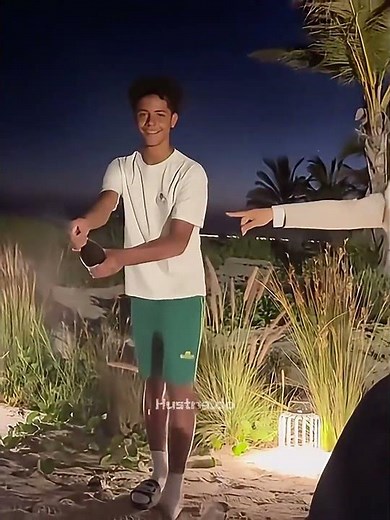 Ronaldo Jr celebrates after hard training