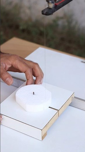 Homemade Foam cutter machine