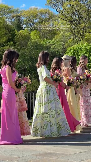 3K views · 64 reactions | All unique but still cohesive! 奈 Credit to @sobridalsocial on IG✨ #wedding #weddingreels #weddingideas #bridesmaids #bridesmaiddress #gardenwedding #gardenparty #cottagecore #bridesquad #bridetobe #groomtobe #2024wedding | Nearlywed | Facebook