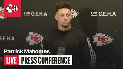 Patrick Mahomes: 'We've Got To Be More Consistent as a Team' | NFL Week 9 Press Conference