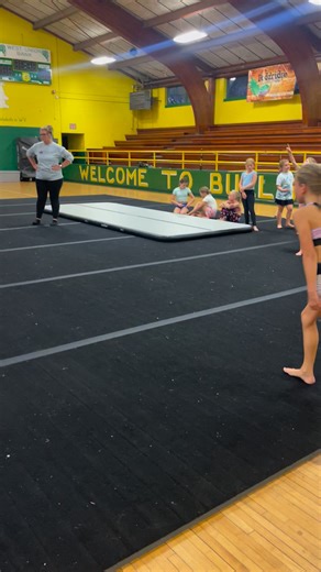 1.5K views · 30 reactions | New Skill Alert! Miss Raylnn accomplished her running roundoff Back handspring and double back handspring! Keep it up girl! | Tilley's Tumbles and Twirls | Facebook