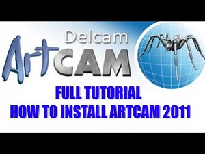 HOW TO INSTALL THE ARTCAM 2011