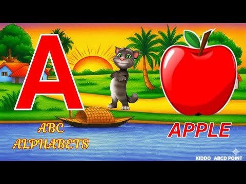 A for Apple | अ से अनार | ABCD, ABC ALPHABETS | Preschool Learning