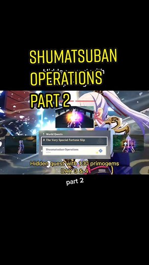 Reply to @friedtofuwithallthefrill Day 3&4 Quest Guide in Genshin Impact