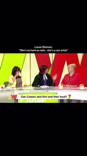 Kim Woodburn vs Coleen & Linda Nolan.. #loosewomen #bigbrother #kimwoodburn #tvshow #popculture