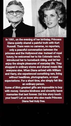 The Untold Story of Princess Diana & Kurt Russell | The Simple Gift That Changed Everything
