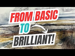 Easy Watercolor Mixed Media Techniques with Tinted Charcoal Pencils