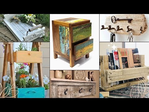 Eco Chic Creations Trendy Repurposed Wood Furniture and Decor Ideas for Modern Homes