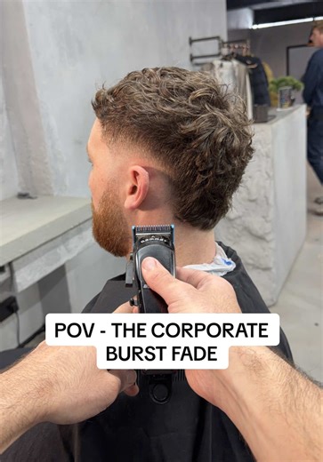 How to Achieve the Perfect Corporate Burst Fade