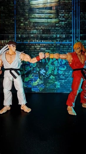 Storm Arena Ryu VS Ken! #Storm #Arena #stormcollectibles #streetfighter #actionfigures #Street