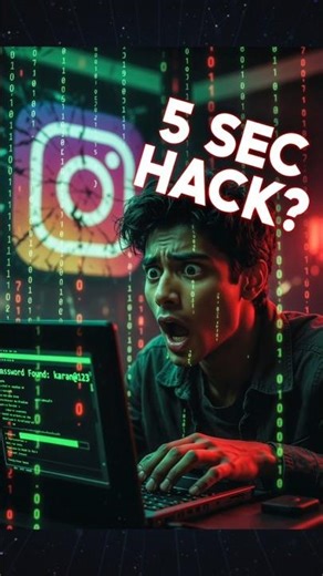 "5 Sec Mein Instagram Hack? Mera Account Khul Gaya... 😱 (Fake Demo – Mat Try Karna!)"