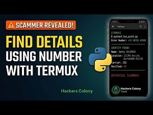 Number to Info 🚫 Identify Fraud Numbers using Python [Termux] 2026