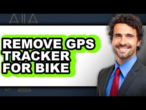 How to Remove Gps Tracker for Bike (only Way)