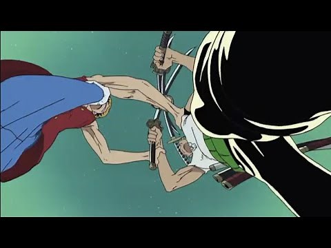 Luffy vs Zoro | Roronoa Zoro | Monkey D. Luffy | duelo verdadeiro. - One piece.