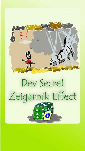 🎮 The Zeigarnik Effect - Game Dev Secret