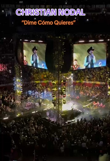 Christian Nodal en Plaza de Toros: Dime Cómo Quieres