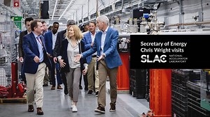 It was a pleasure to host U.S. Department of Energy Secretary Chris Wright at SLAC last week! Watch this recap of his tour of our cutting-edge facilities where he met experts in X-ray & ultrafast science, fusion energy, quantum information science & microelectronics, & the physics of the universe! Video: Olivier Bonin/SLAC Music: MB01P1PKT3YRW5C | SLAC National Accelerator Laboratory