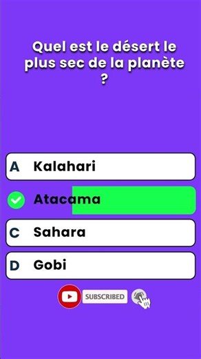 10 questions pour tester vos connaissances 🎓🔍🧐 | Quiz de Culture Générale