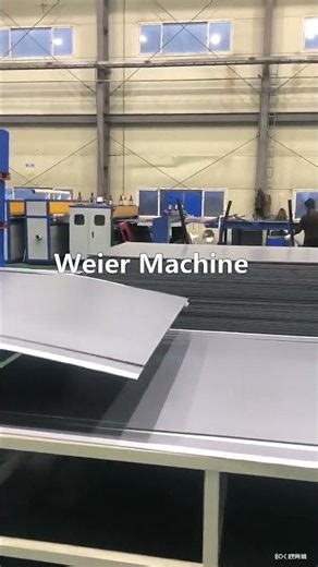 PP Honeycomb Board Production Line #pp #honeycomb #building #board #production