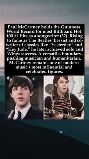 The Songwriter King Paul McCartney's Record Setting Legacy #PaulMcCartney