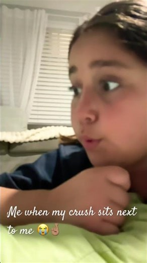 Me when my crush sits next to me 😭🤞🏽