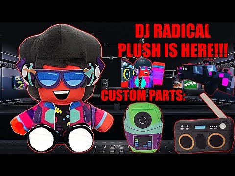 DJ RADICAL PLUSHIE ON SALE!!! (THE BATTLE BRICKS)