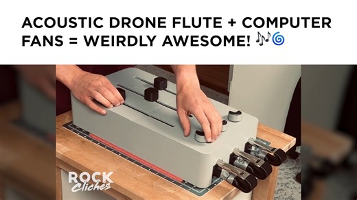 14K views · 168 reactions | When you turn computer fans into a haunted flute … and now it breathes like a robot ghost.  help. #WhatHaveIDone #DroneZone #CursedInstruments #MakerFailWins #Music #Love #Live #Laugh #Synth #Diy #Drone #BrianEno #Ambient #Fans #Build #Instrument #Happy #Inspire #Vanlife #Movies #Film #Sunset #Meme #Video #Funny #Cute | Happy Mag | Facebook