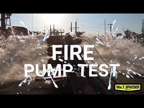 Fire Pump Testing