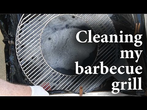 108 - Cleaning a Weber BBQ grill grate